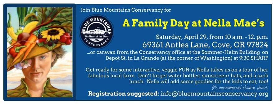 Nella Mae's Family Day with Blue Mountains Conservancy!
